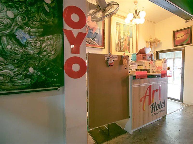 Oyo 568 Art Hotel Hua Lamphong بانكوك المظهر الخارجي الصورة